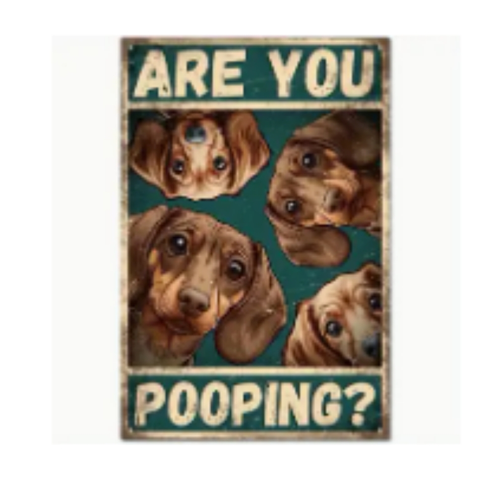 Dachshund Metal Wall Art- 5/$20